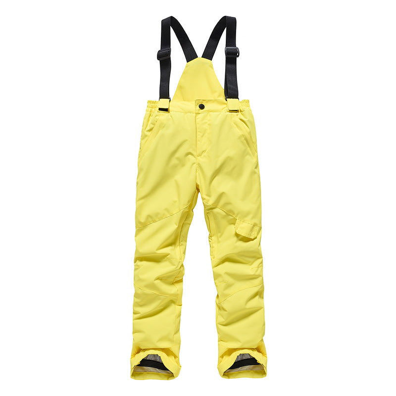 Kids' Rainbow-Gradient Insulated Snow Jacket and Bibs