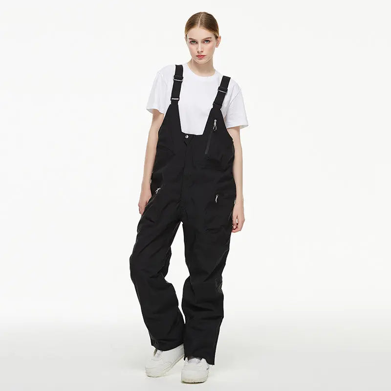 2026 Winter One-piece Ski Snow Bibs Pants for Adult