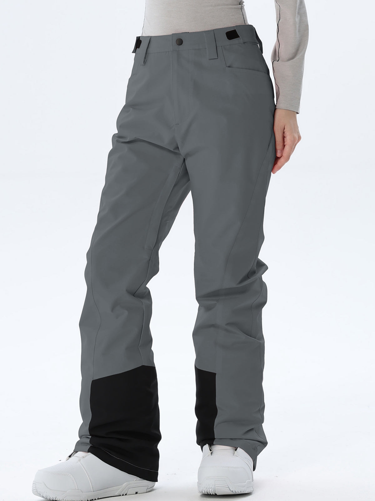 Women's Straight-Leg Snow Pants with Ankle Panels