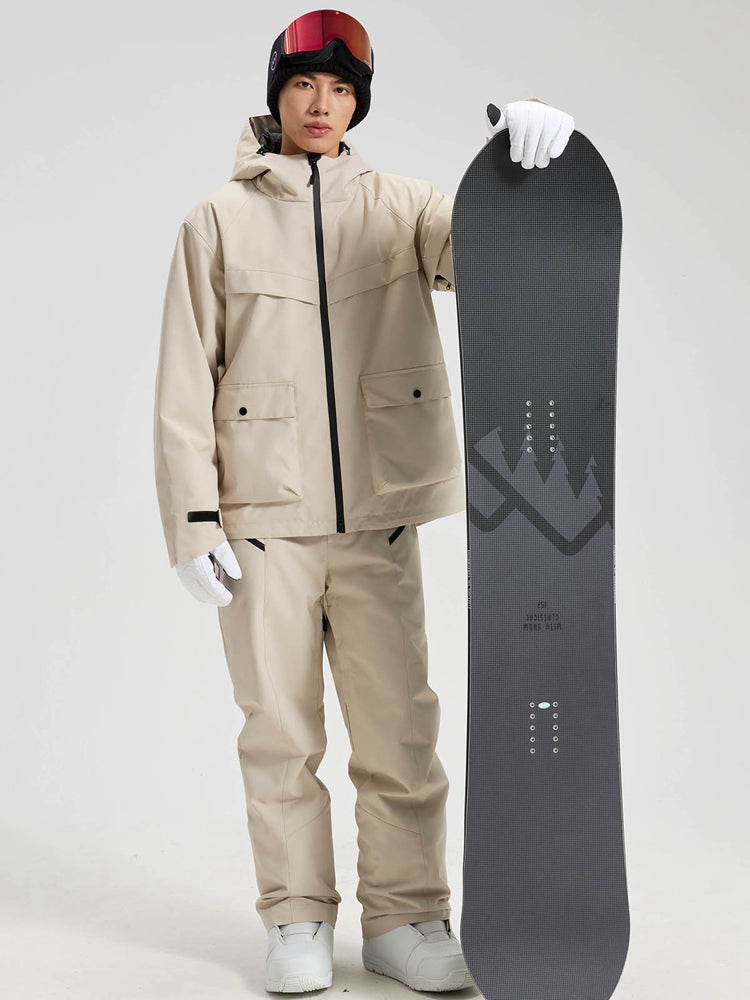 Men's Relaxed Two-Piece Snowboarding Outfit