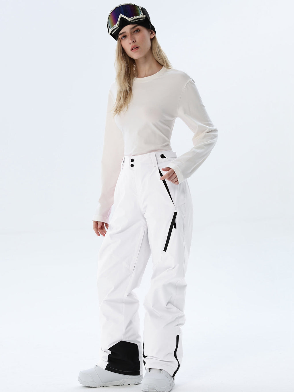 Women's Zip-Pocket Winter Ski Trousers