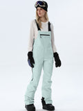 Women's Adjustable-Strap Snow Bib Overalls