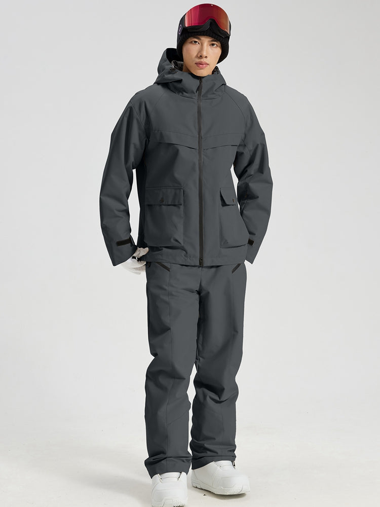 Men's Relaxed Two-Piece Snowboarding Outfit
