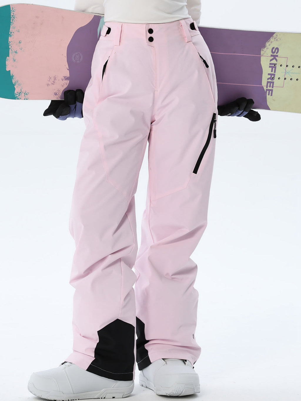 Women's Zip-Pocket Winter Ski Trousers