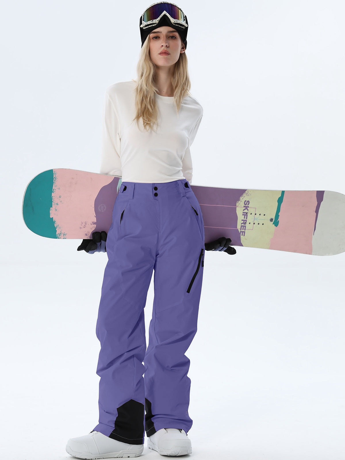 Women's Zip-Pocket Winter Ski Trousers
