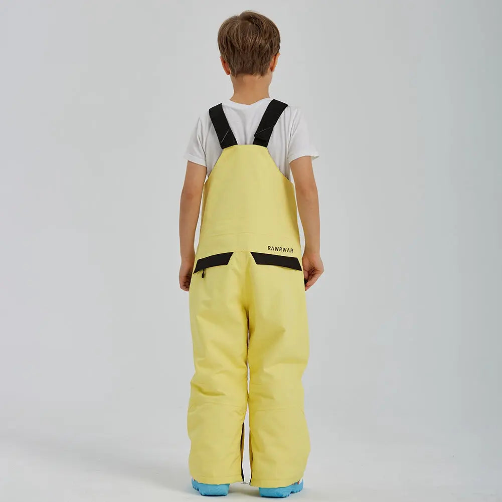 Boys Snow Jogger Bibs Pants Winter Insulated Outwear Trousers