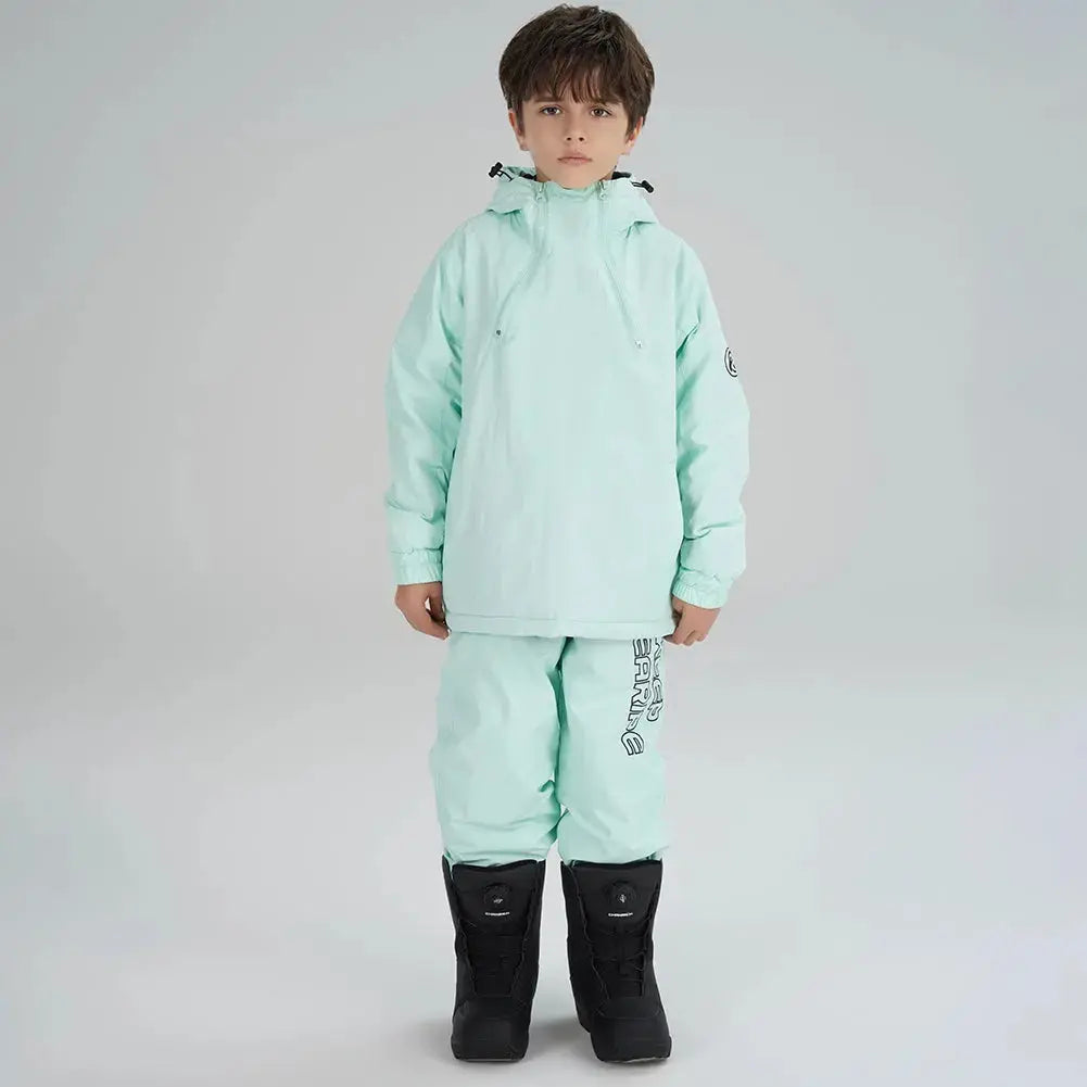 Cargo Insulated Girls & Boys Snowboard Jacket And Pants