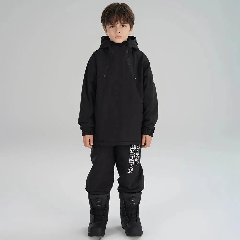 Cargo Insulated Girls & Boys Snowboard Jacket And Pants