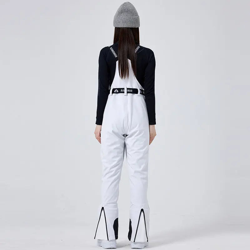 Chic Ski & Snowboard Bibs Pants Slim Fit Sports Jumpsuit