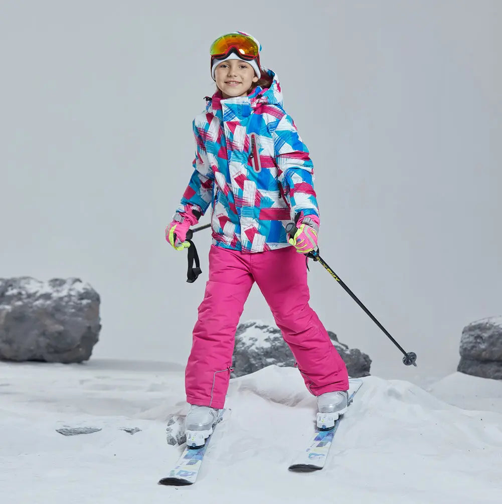 Girls and Boys Insulated Snow Jacket & Pants
