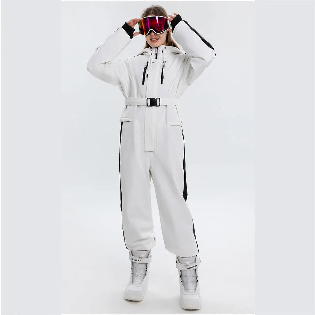 Loose Fit Ski Snowboarding Jumpsuits One Piece Snow Suits