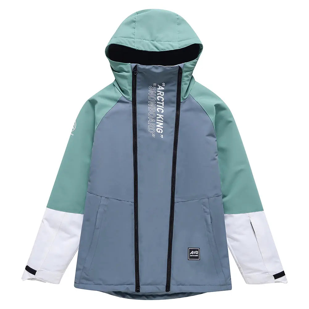 Men Anorak Skiing Snowboarding Insulated Jacket 