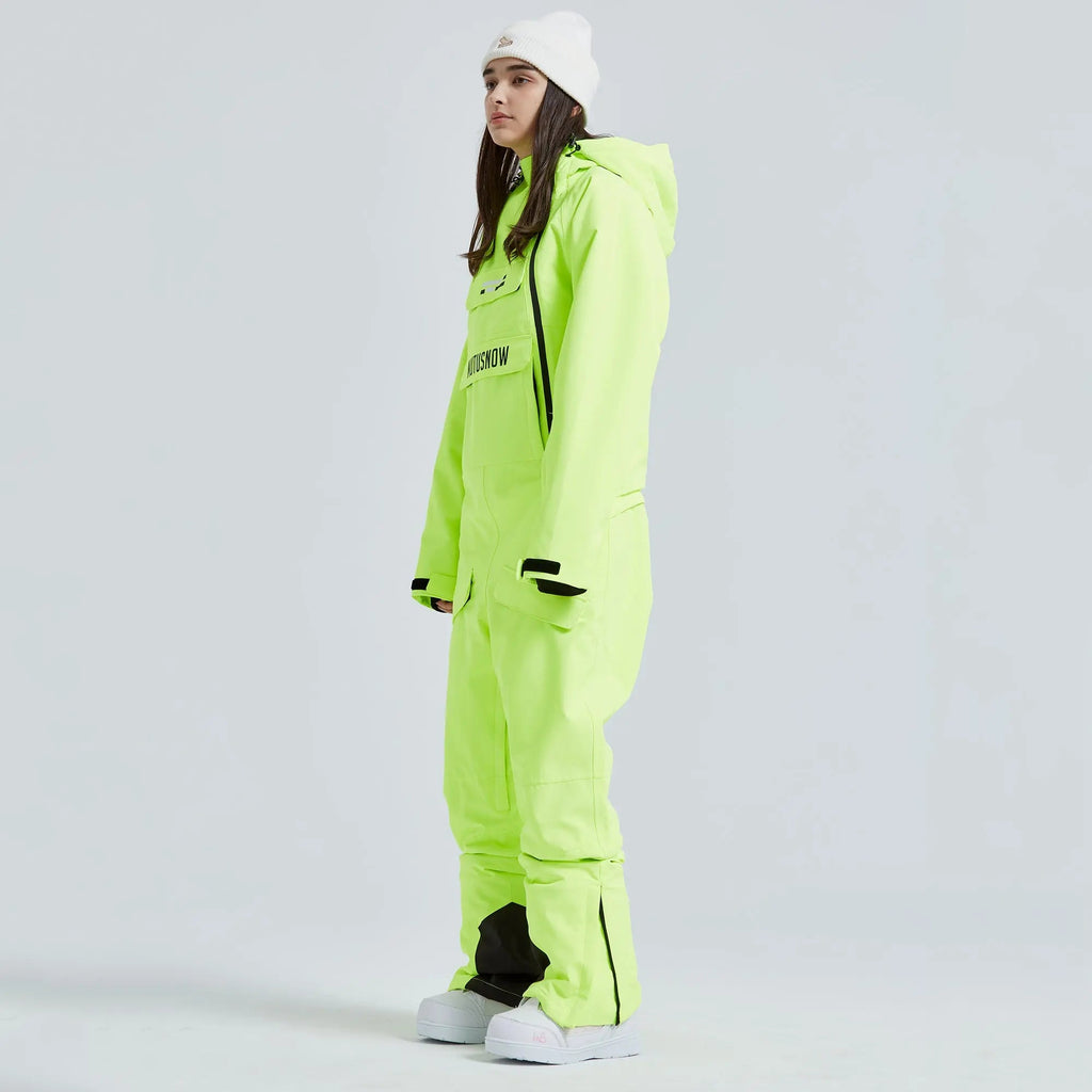 One Piece Winter Onesie Ski Jumpsuits