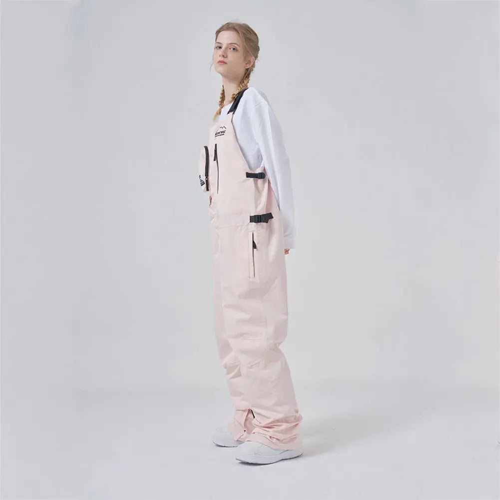 Women Insulated Snow Snowboard Bibs Pants