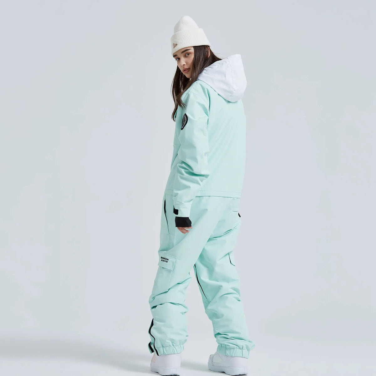 Adult One Piece Ski Suits Waterproof Winter Snowsuits