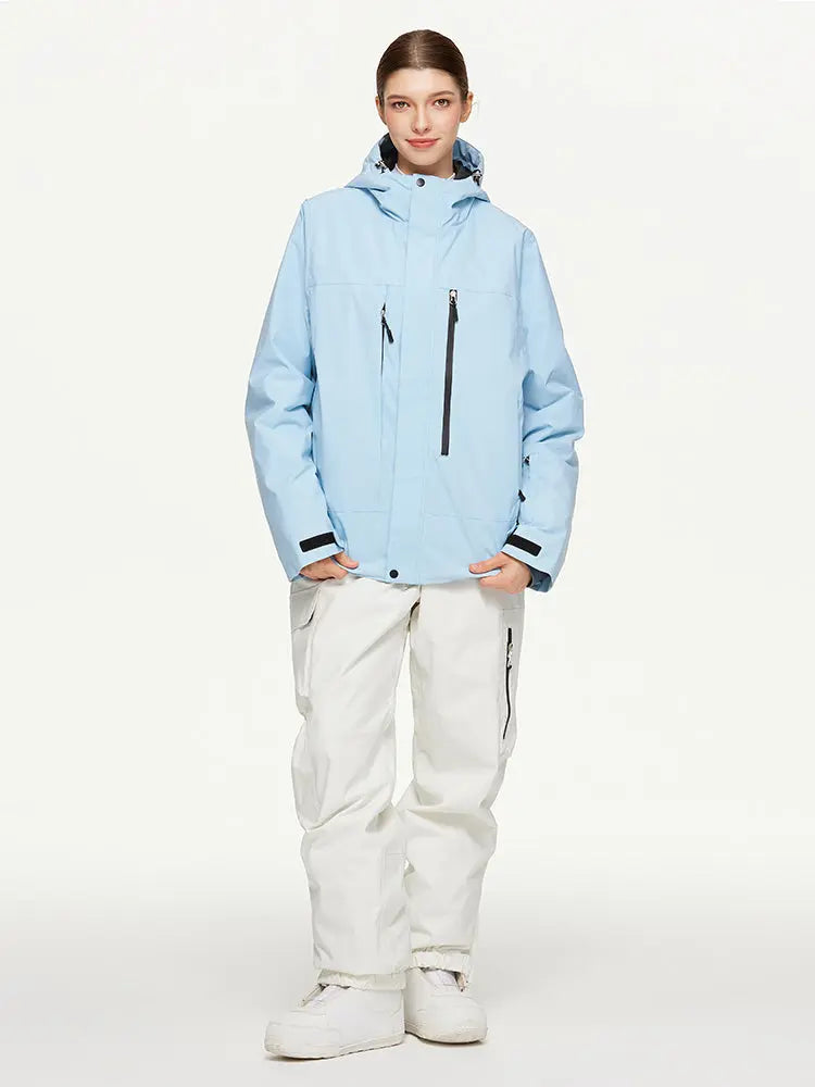 Matched Snow Suits for Women 2 Pieces Ski Jackets & Pants Set