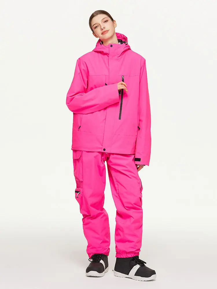 Matched Snow Suits for Women 2 Pieces Ski Jackets & Pants Set