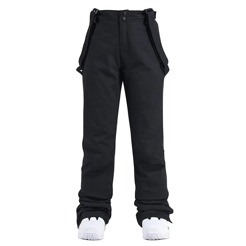 Men Women Outdoor Ski Snowboarding Bibs Pants