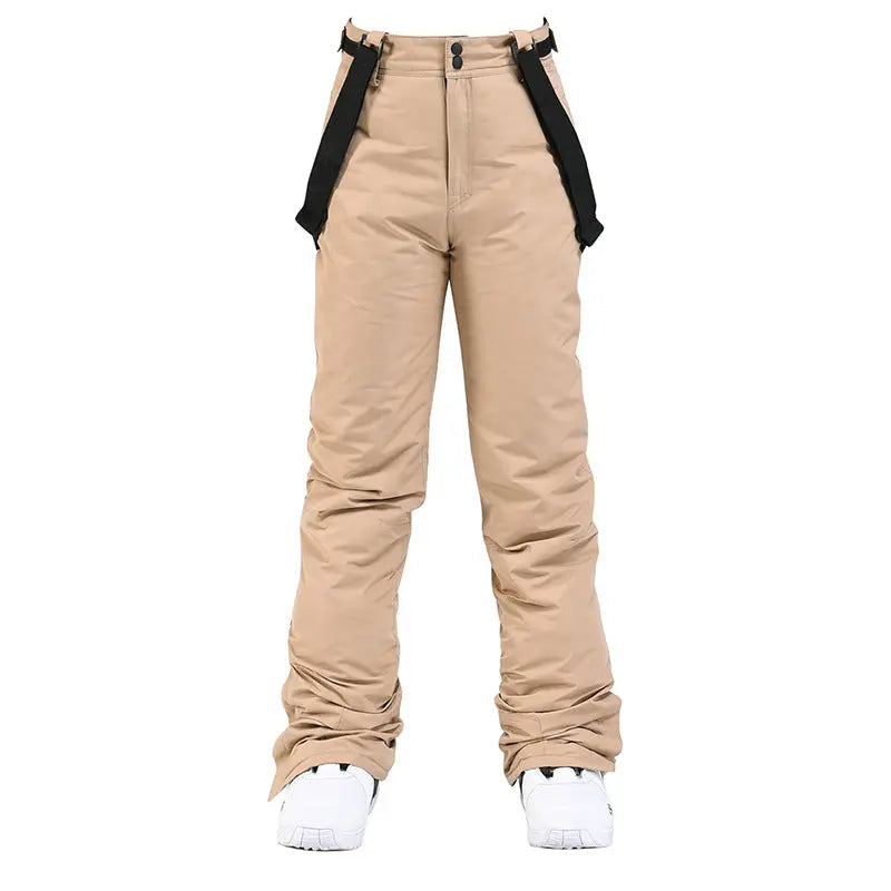Men Women Outdoor Ski Snowboarding Bibs Pants