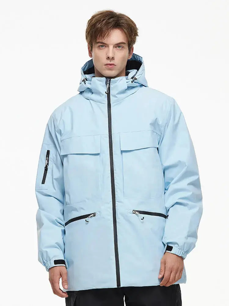 Mens Women Snowboarding Jacket Winter Insulated Ski Coat