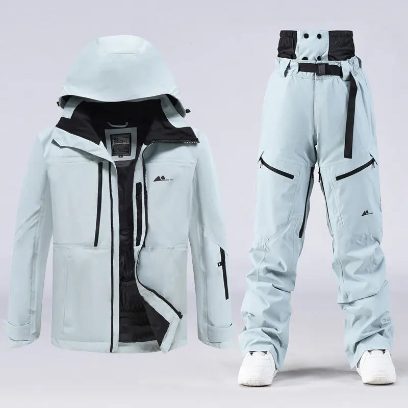 Outdoor Adult Ski Snowboarding Jacket & Pants Set