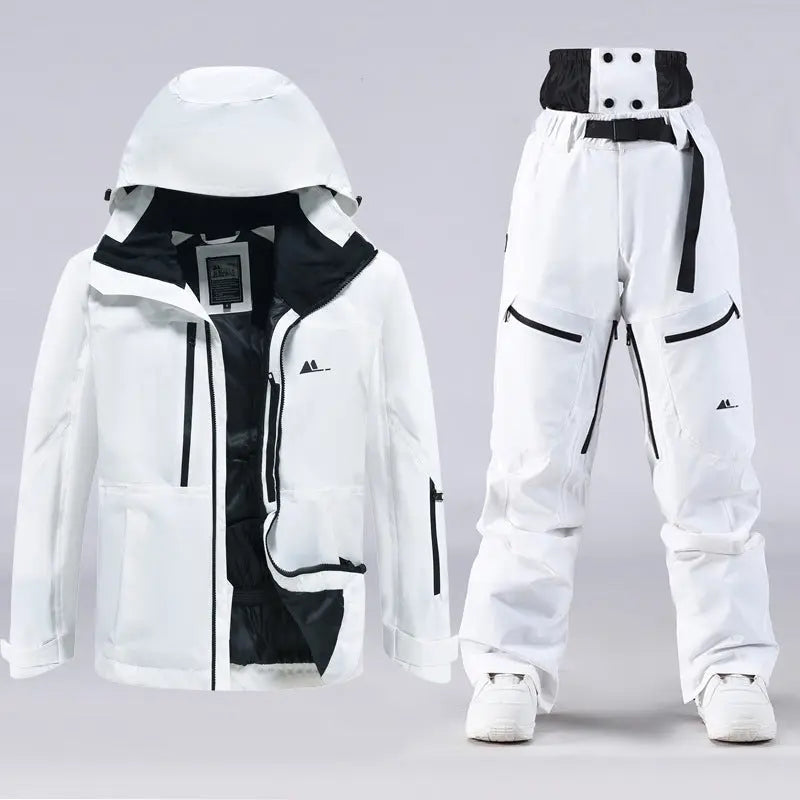 Outdoor Adult Ski Snowboarding Jacket & Pants Set