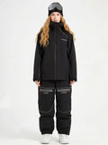 Unisex 3L Hard Shell Ski Suit Set Winter Jacket & Pants
