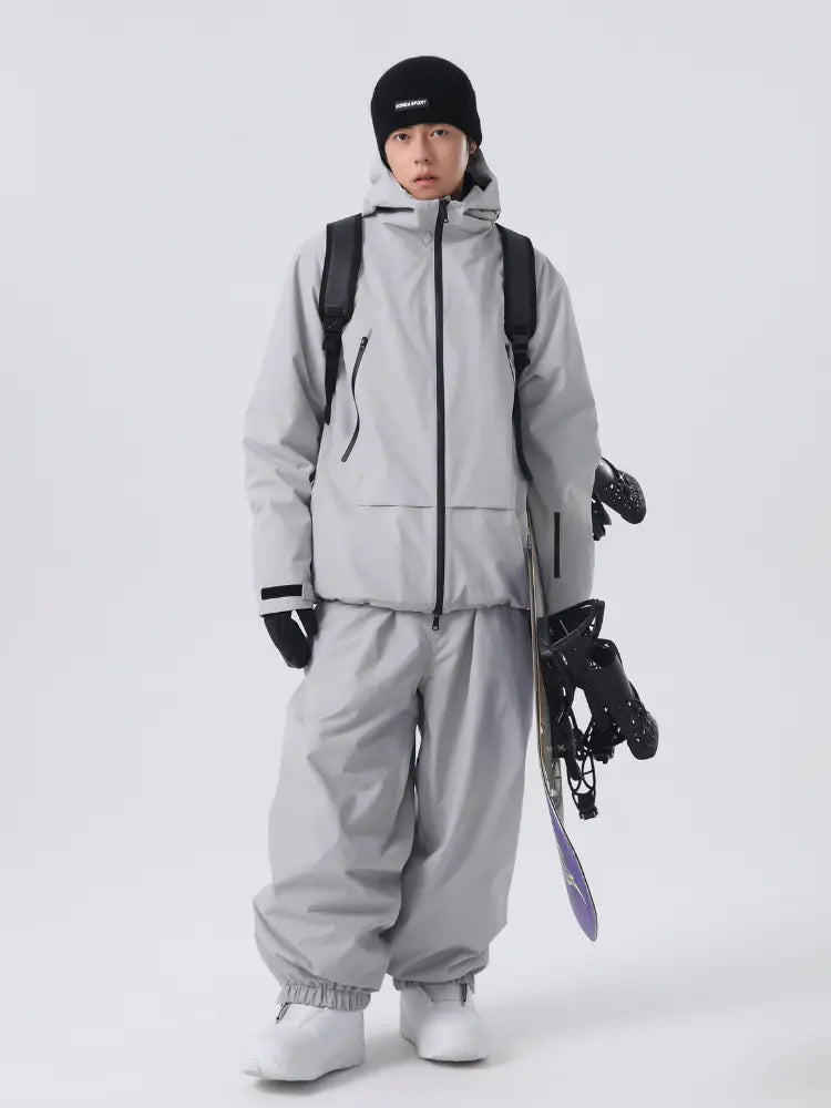 Unisex 3L Winter Insulated Ski Jacket –Searipe