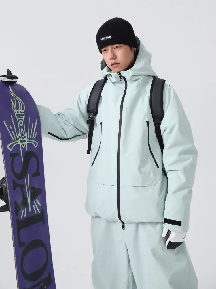Unisex 3L Winter Insulated Ski Jacket –Searipe