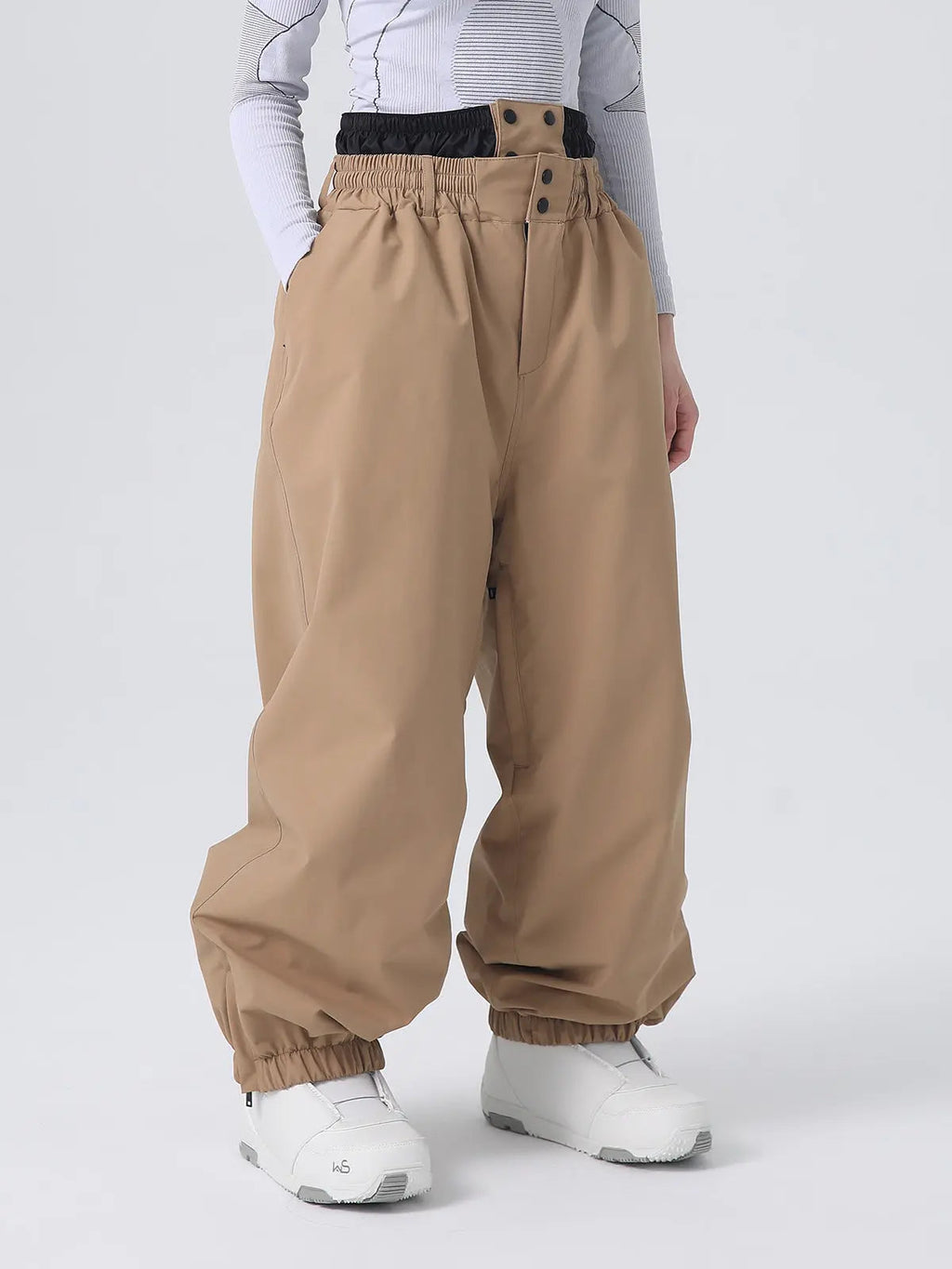 Unisex Insulated 3L Baggy Cargo Snow Pants