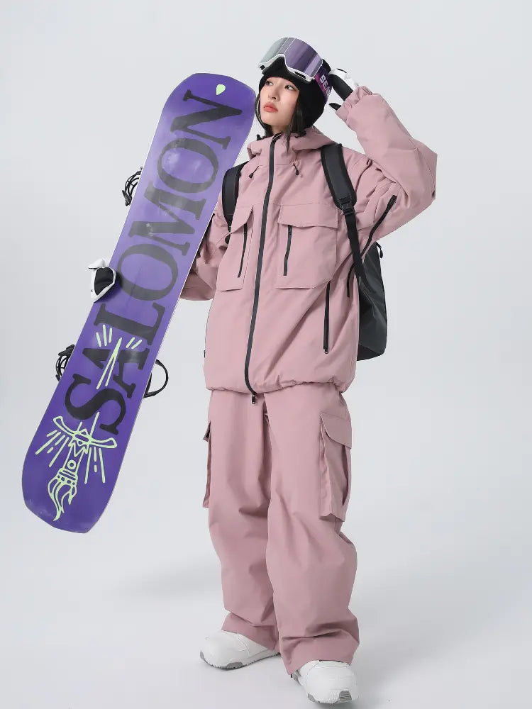 Unisex Insulated 3L Snowboard Jacket Ski Essential
