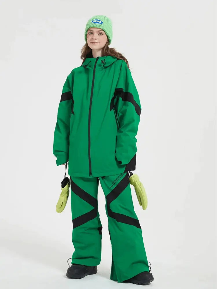 Women Men 3L Adventure Snow Suits Top Level