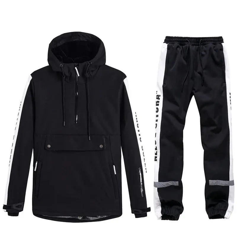 Women Ski Anorak Jacket & Jogger Pants Set