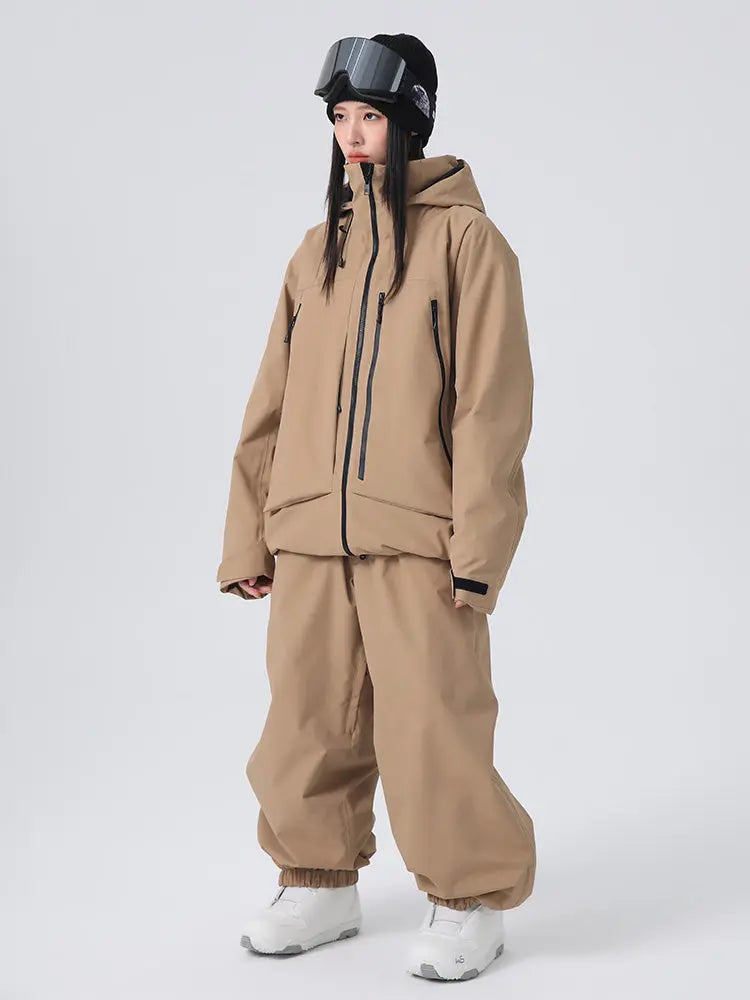 Women Ski Snowboard Suits 2026 New Arrival Baggy Snow Suit
