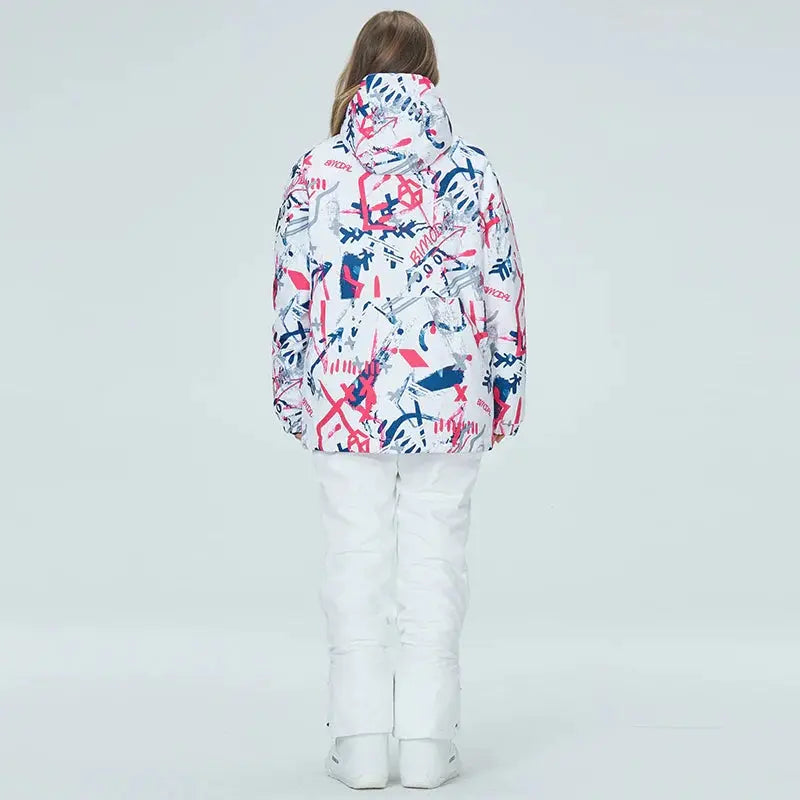 Women's Ski Cargo Jacket & Overall Pants Ski Suits