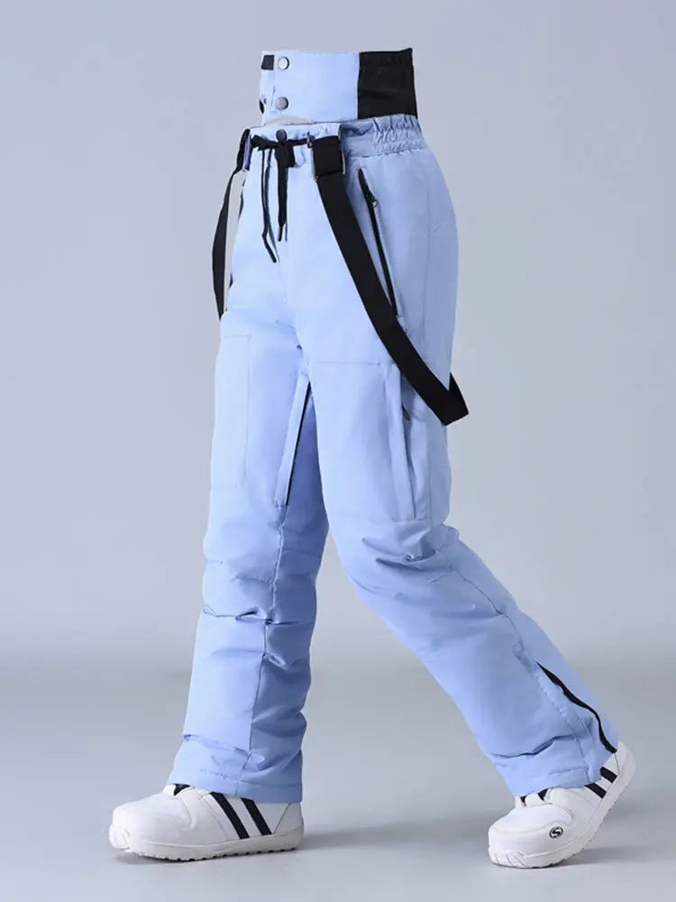 Women's All-Weather Insulated Ski Bibs Snow Pants