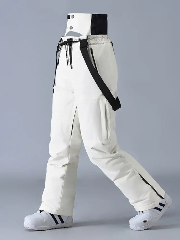 Women's All-Weather Insulated Ski Bibs Snow Pants