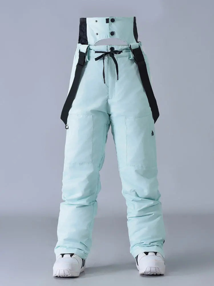 Women's All-Weather Insulated Ski Bibs Snow Pants