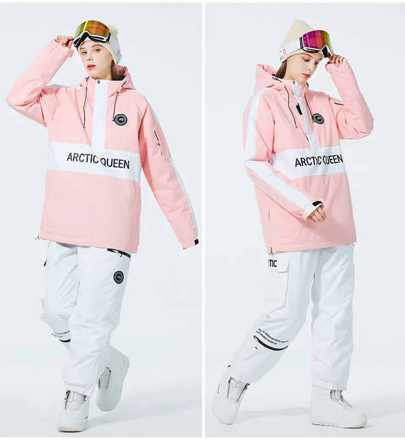 Women's Arctic Queen Trendy Cargo Snowboard Pants