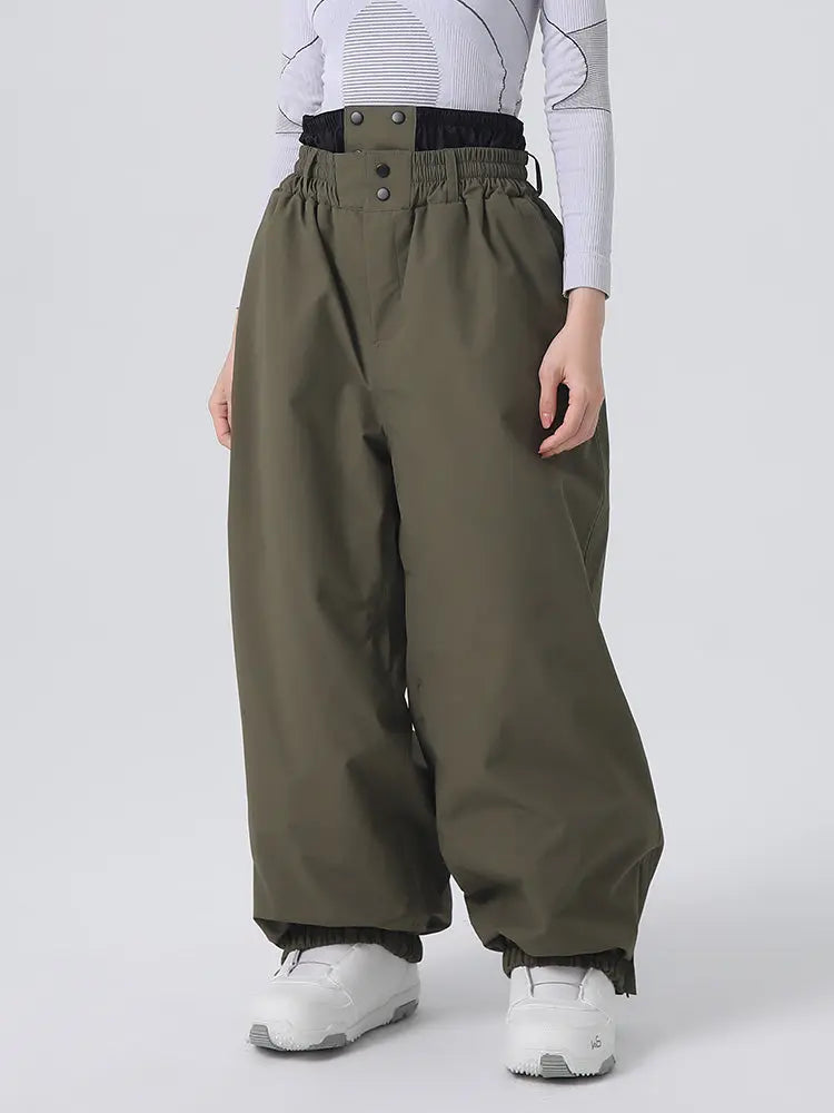 Women's Searipe Baggy Snow Pants Alpine Skiing Trousers