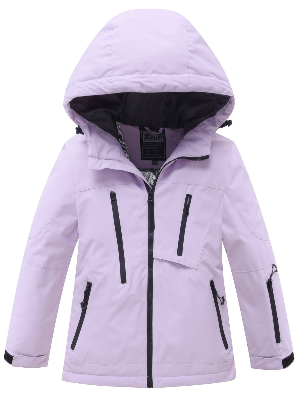 Kids' Warm-Lined Hooded Snow Jacket